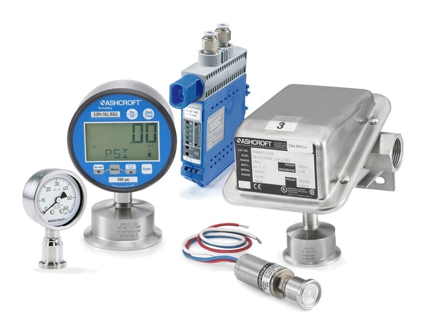 Ashcroft Pressure and Temperature Instruments